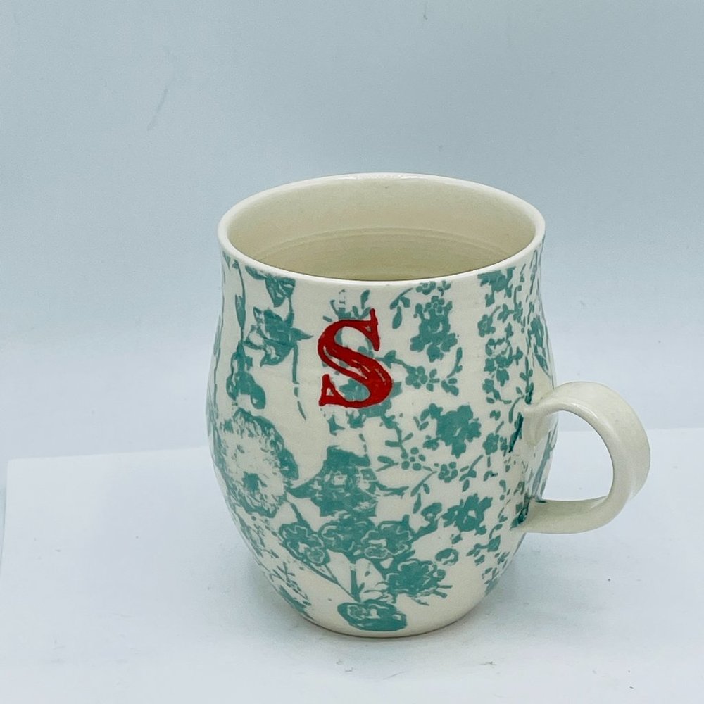 Anthropologie Monogram S Mug